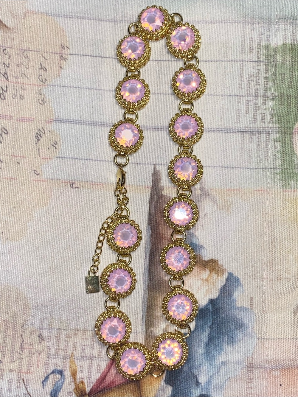 Feed Me Gems Pink Queen Necklace